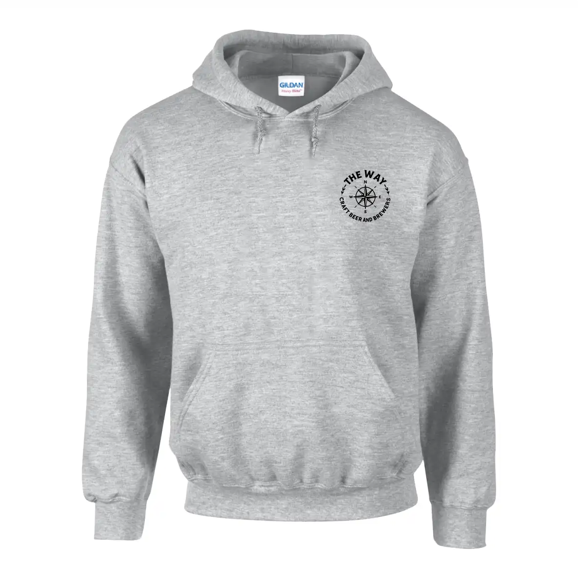 FELPA CAPPUCCIO ROUND LOGO - immagine 3